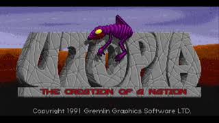 Utopia The Creation of a Nation  Intro amp Title AMIGA OST [upl. by Bittner]