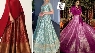 Banarasi brocade Gharara Sharara lehenga plazo suitquot Banarasi kamiz salwarquot Banarasi lenga choli [upl. by Krasner]