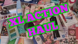 XL ACTION Haul 18052021  Neues  Stempelkissen  Gravierstift inkl Schablone  Paperpad Deluxe [upl. by Aulea]