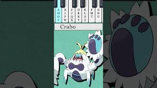 Cryogonal vs Crabominable  Character Jingles Part 54 pokemon piano cryogonal crabominable [upl. by Gottwald]