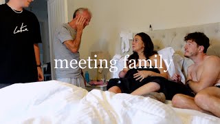 TELLING MY FAMILY WE GAVE BIRTH AFTER BIRTH REACTION amp FAMILY MEETING MY BABY FOR THE FIRST TIME [upl. by Ulphia]