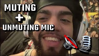 ASMR  Muting and Unmuting The Mic  Mouth Sounds Rolling R’s amp Hand Movements amp Stuttering [upl. by Thorsten]