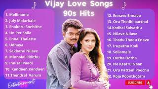 Vijay Love Songs  Ilaya Thalapathy Vijay Melody Songs  Vijay Super Hits Songs  Vijay 90s Hits [upl. by Thistle372]