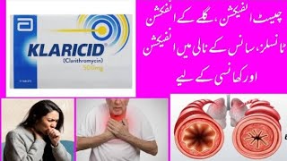 klaricid 500mg tablet uses klaricid tablet benefits side effectsand uses in Urdu klaricid [upl. by Pacificas]