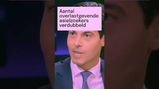 Jetten wordt AANGEPAKT op TV Jij liet al die ASIELZOEKERS binnenkomen shorts [upl. by Anovahs]