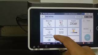 How to Scan RICOH IM2702 কি করে স্কেন করতে হয়। [upl. by Annoyek]