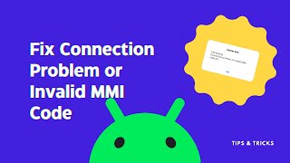 Fix Connection Problem or Invalid MMI Code [upl. by Rosemari201]