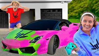 I did THIS to STEPHEN SHARERs LAMBORGHINI [upl. by Lladnor]