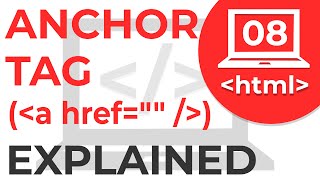 How to link pages in HTML Anchor Tag in HTML a Tag in HTML  Web Development Tutorials 8 [upl. by Thinia19]