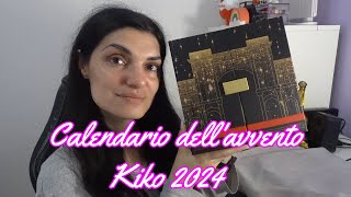 Calendario dellavvento kiko 2024 🎁🎄 [upl. by Stephana148]