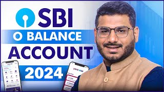 SBI Account Opening Online  Zero Balance [upl. by Annovaj]