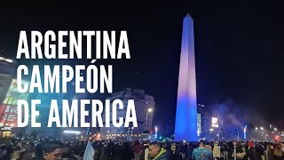 ARGENTINA CAMPEÓN DE AMERICA OTRA VEZ [upl. by Iznyl]