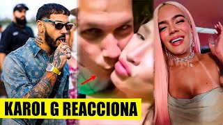 LA NOVIA DE ANUEL ES CAPTADA SIENDO INFIEL y KAROL G REACCIONA ASI [upl. by Jeffries743]