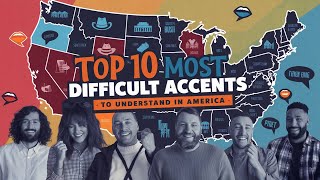 Top 10 Most Difficult Regional American Accents To Understand  Top List Show [upl. by Eisej919]