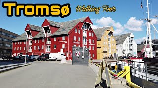 Tromsø Norway  Walking Tour [upl. by Goldi]