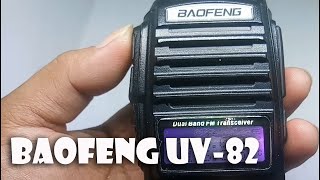 Baofeng UV82 How to Scan Frequency Manually [upl. by Sharia]