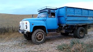 Old Truck GAZ 53 4x2 Next GAZ 3307 4x4 Turbo Diesel [upl. by Malina]