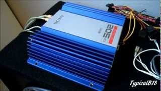 Sony EXM 502 2 Channel Car Amplifier LookTest [upl. by Beverley]