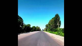 Road along IssykKul Lake travel nature mountains driving summer roadtrip [upl. by Ailsa]