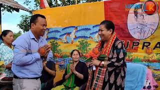 Salka Tripurani MP SmtKriti Devi Debbarma Hasteo Phaikheno Raishyabari Thangwui Lukurokbai Malaikha [upl. by Derry]