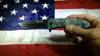 Art of Weapons  WARtech Digital Camo Knife Review [upl. by Tierza506]