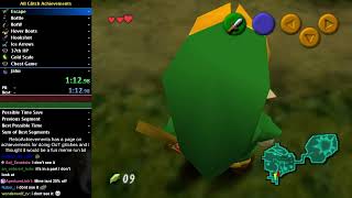 OoT All Glitch Achievements speedruns [upl. by Ennadroj]