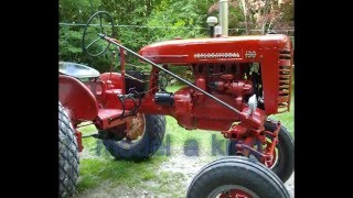 International 130 Farmall tractor M H C A [upl. by Comstock]