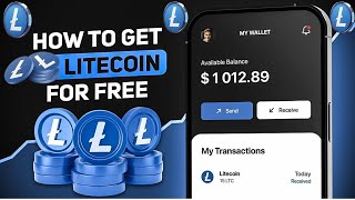 EARN FREE LITECOIN NO INVESTING WITH LONG TERM WEBSITE [upl. by Jeannette668]