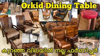 Orkid Dining Table Cheap and Best FurnitureBest Price Furniture Quality FurnitureKerala Interior [upl. by Lecram]