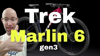 2025 Trek Marlin 6 Gen 3 Spec Review and Actual Weight [upl. by Anemolif]