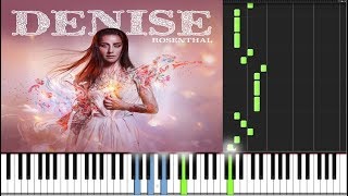 Isidora  Denise Rosenthal PIANO TUTORIAL [upl. by Teerprug]