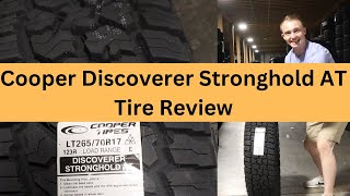 Cooper Discoverer Stronghold AT Tire Review  Cooper Tire Review [upl. by Atlanta]