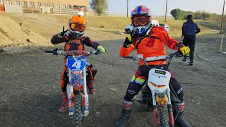 proviamo la pista della transborgaro ktm65 ktm65sx ktm mxjunior motocross minimoto minimx [upl. by Anirda]