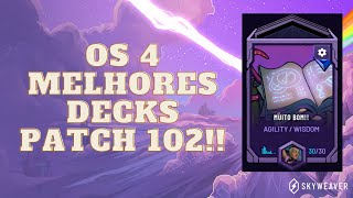 Use esses decks para subir de ranking no Skyweaver [upl. by Erdnaid]