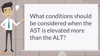 AST increased more than ALT [upl. by Danialah]