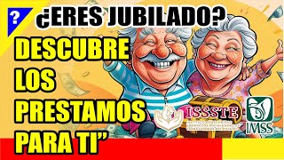 Préstamos para pensionados Opciones y plazos que no te puedes perder [upl. by Columbine]