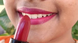 ❤️My Favourite Lipstick Colour shade 💕 Oriflame colour lipstick 💄💄 [upl. by Enogitna]