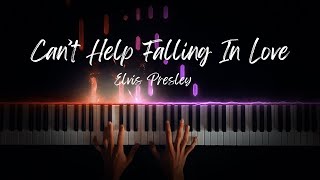 Elvis Presley  quotCant Help Falling In Lovequot Piano Tutorial Piano Cover  DLR Piano [upl. by Alvinia]