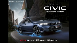 The New Honda Civic RS eHEV  Drives Like a Dream [upl. by Redleh]