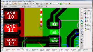 KiCad 30  Ad Hoc Via Stitching in KiCad [upl. by Nylecaj]