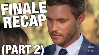 Broken Everything  The Bachelor Breakdown Peters Season Week 11 The Finale RECAP Part 2 [upl. by Fassold]