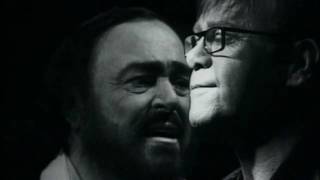 Elton John amp Luciano Pavarotti  Live Like Horses  Directed by Peter Demetris [upl. by Laeynad58]