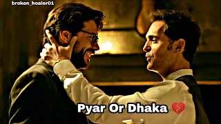 Pyar Or Dhokha 💔 money heist  Berlin  Professor  whatsapp status [upl. by Nwahsir]