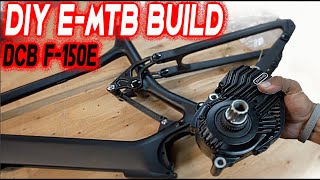 Cheap affordable emountain bike build  DIY Carbon Bikes F150e w Bafang M600 [upl. by Thia]