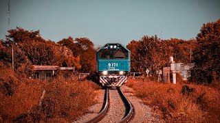 Tren 5036 ingresando a San Justo Santa Fe [upl. by Millford]