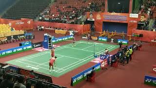 PV sindhu international badminton match in Lucknow [upl. by Sirrom]