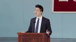 Harvard Orator Jin Park  Harvard Class Day 2018 [upl. by Nawoj155]