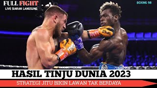 HASIL TINJU DUNIA  STRATEGI JITU BIKIN LAWAN TAK BERDAYA  VASILIY LOMACHENKO VS RICHARD COMMEY [upl. by Torbert364]