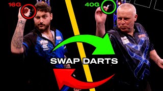 We Made Professionals SWAP Darts 😳 [upl. by Amil]