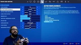 How to enable Gyro and Flick Stick controls in Fortnite [upl. by Asselem]